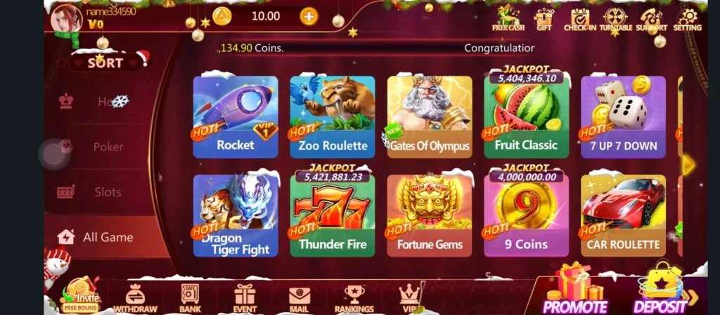 Luck55 Game